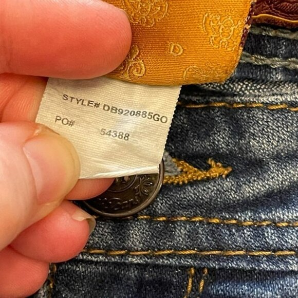 Domaine faded low rise skinny jeans - Picture 8 of 9